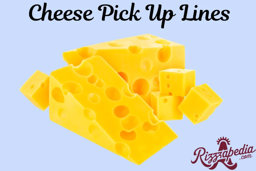 Funny Cheese pick up lines 