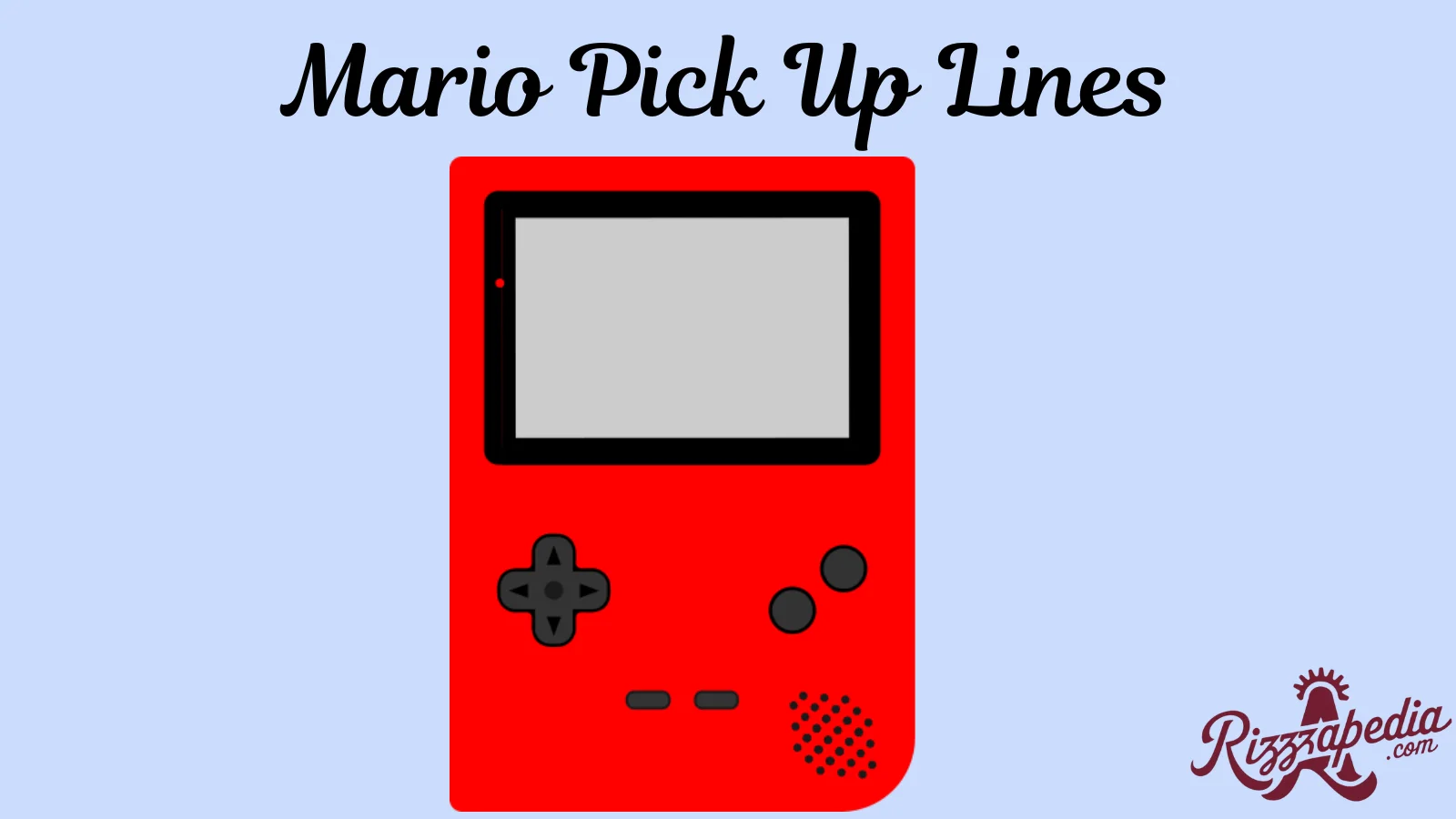 Mario Pick Up Lines
