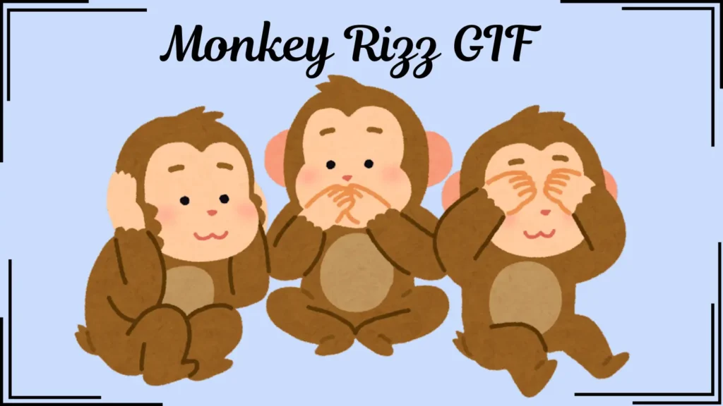 Monkey Rizz GIF 