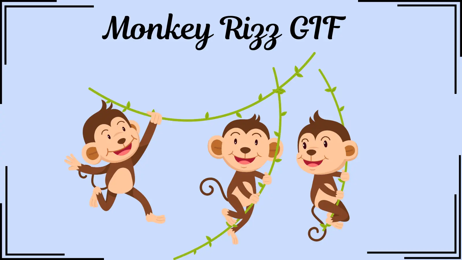 Monkey Rizz GIF