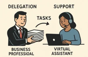 Benefits of Delegating Tasks with a Virtual Assistant
