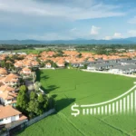How does Saffron City's strategic location guarantee long-term property value