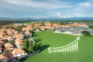 How does Saffron City's strategic location guarantee long-term property value