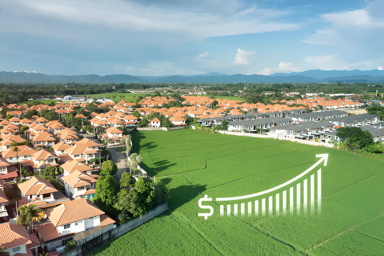 How does Saffron City's strategic location guarantee long-term property value