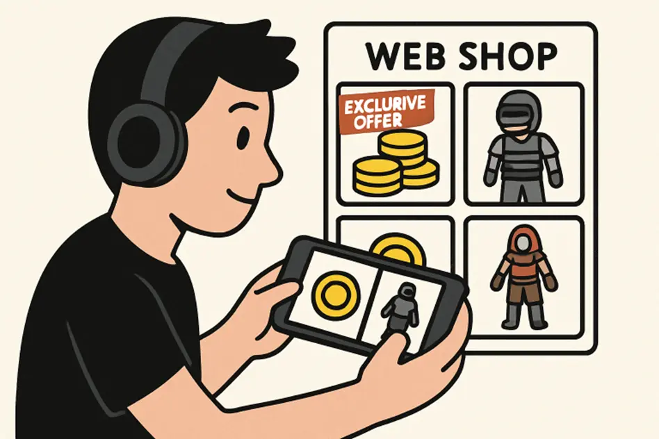 How Mobile Web Shops Are Changing the Way Gamers Buy Virtual Goods