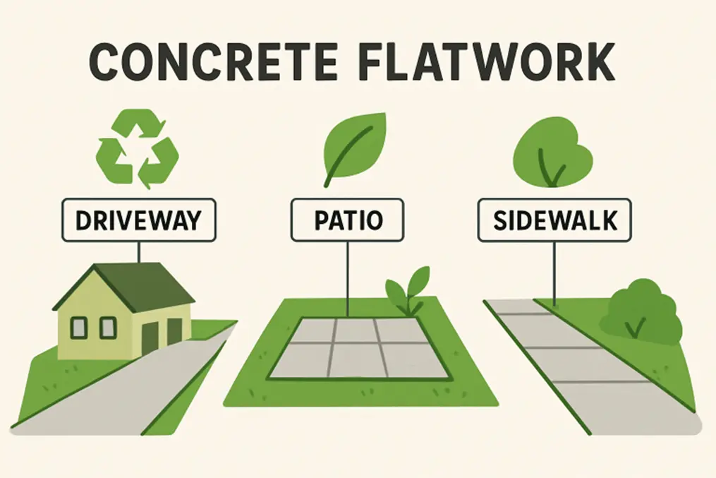Concrete Flatwork Trends, Techniques, and Sustainable Solutions