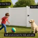 Fence Design for Kids and Pets Safety Features & Practical Considerations