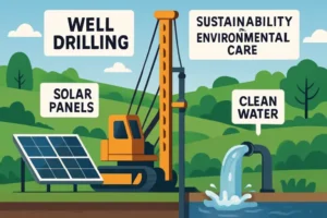 Modern Well Drilling Practices and Their Environmental Benefits