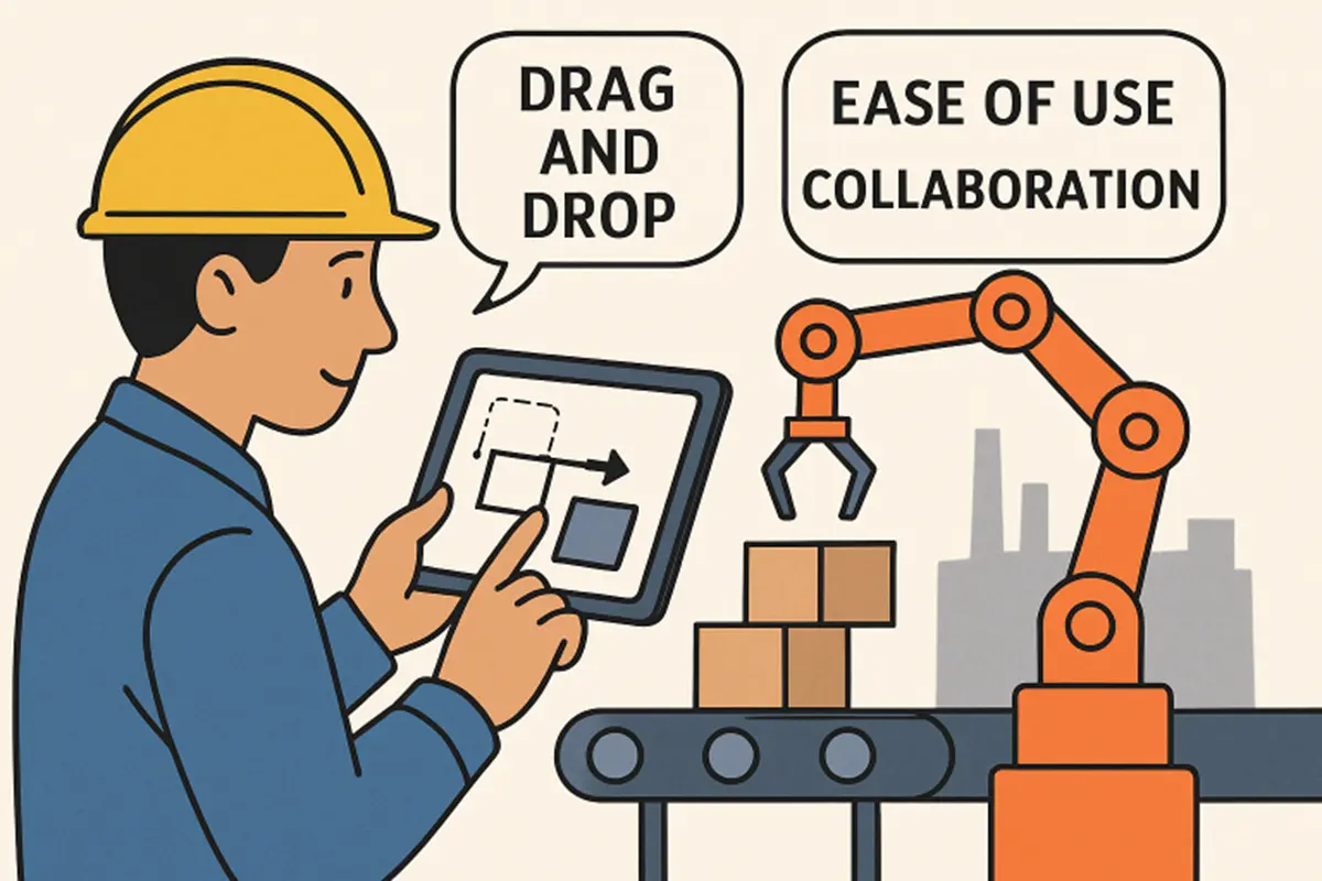 Low‑Code and No‑Code Training Empowering Robots for New Assembly Tasks